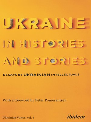 cover image of Ukraine in Histories and Stories